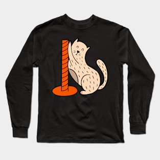 Doodle cat Long Sleeve T-Shirt